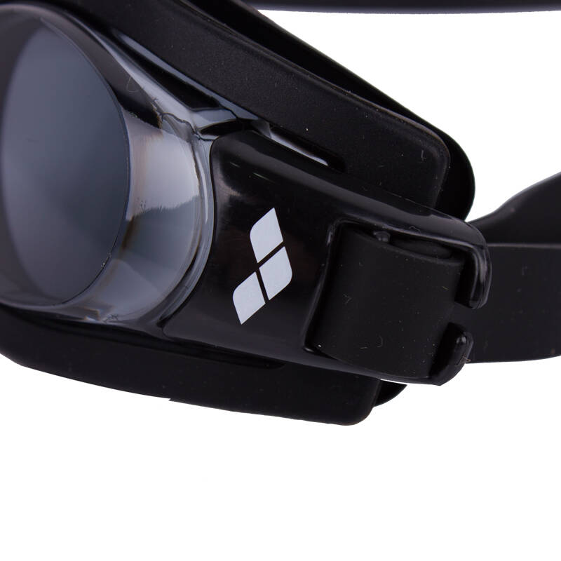 阿瑞娜arena男女通用近视防水防雾运动型泳镜agy-700xn smk-黑色 700