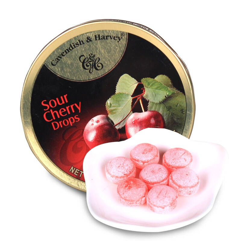 德国进口 嘉云牌(嘉云糖)酸樱桃味糖果50g 京东自营