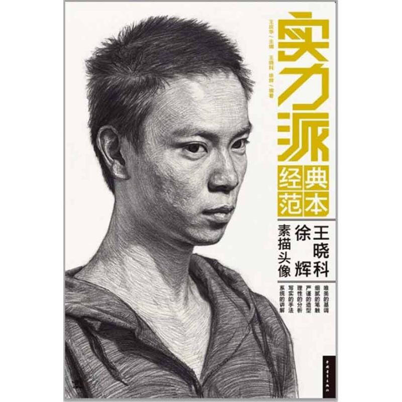王晓科.徐辉素描头像 徐辉编 考试艺术 书籍
