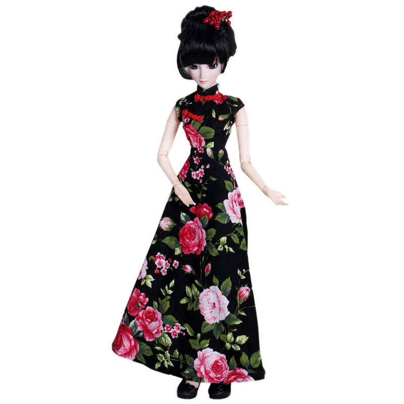 精灵梦叶罗丽夜萝莉娃娃亮彩仙子黑香菱芭比娃娃套装玩具摆件 店长辛