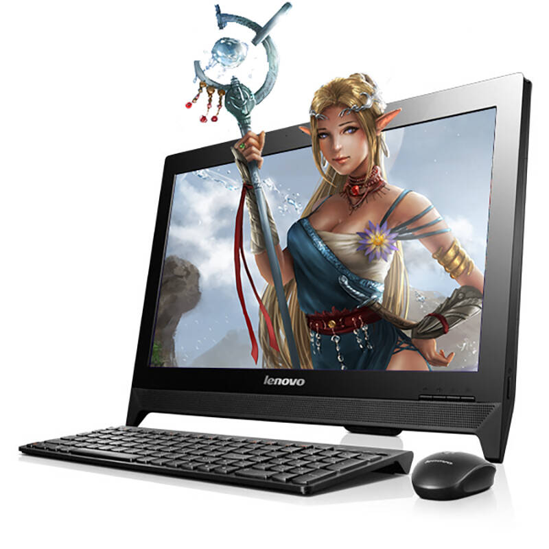 联想(lenovo)c260 一体机电脑(奔腾四核j2900 4g 500g 1g独显 ) 720p