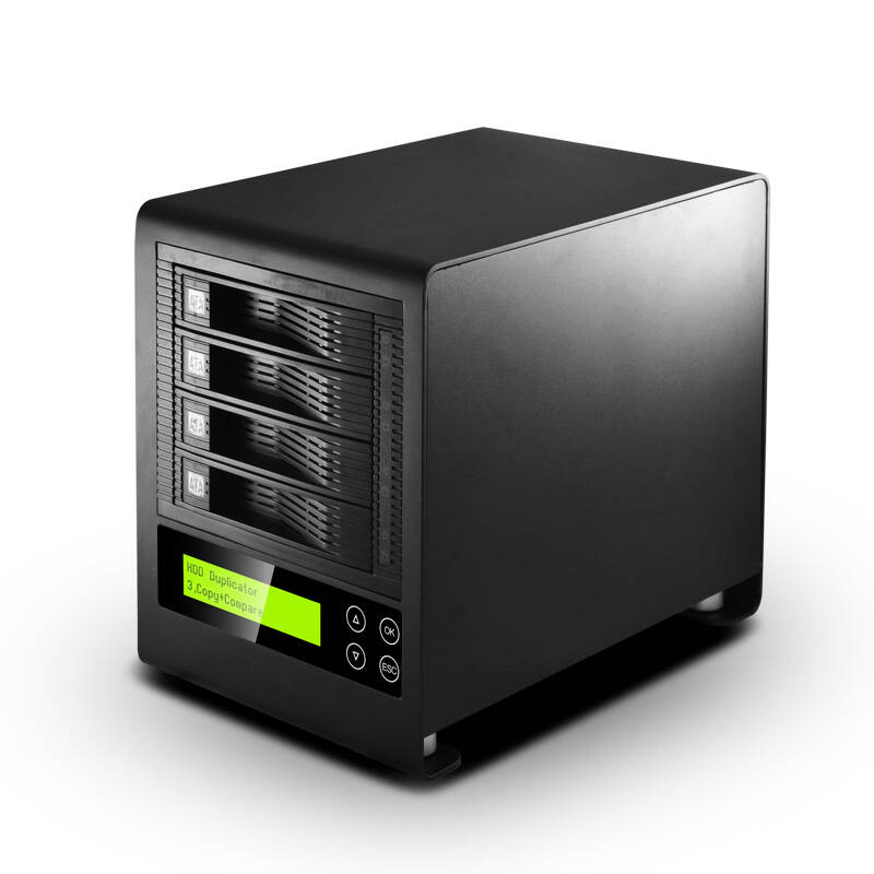 存储巴士(databus)元谷 ds7000高速4盘位3.5寸硬盘拷贝机 1拖3拷盘机