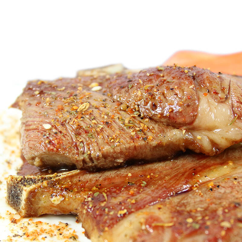 比夫家人澳洲进口羔羊方切肩羊排200gx4份 烧烤羊排鲜香羊肉 夏日休闲