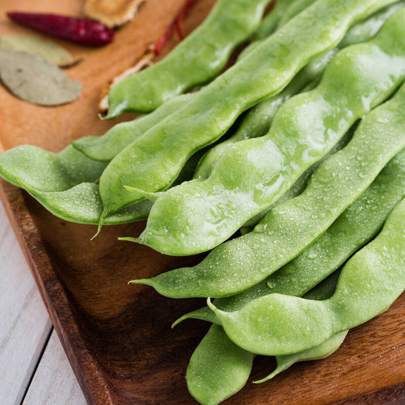 【小汤山】有机扁豆 300g(新鲜蔬菜配送到家,北京五环内隔日达)