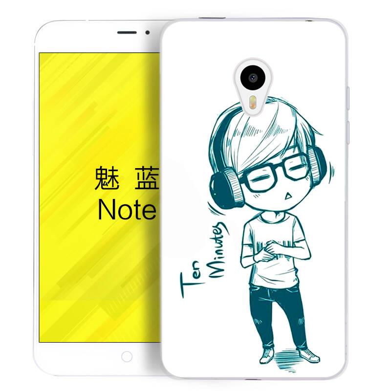 isido 手机壳 时尚纤薄彩绘保护壳保护套 适用于魅族 魅蓝note 眼睛