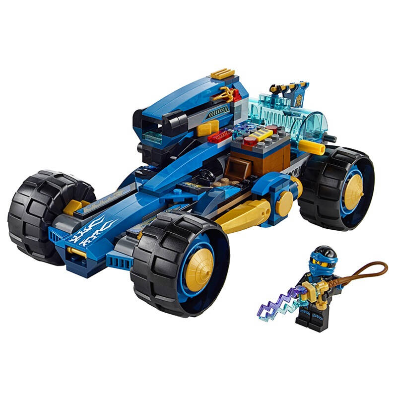 超市】乐高 (lego) ninjago 幻影忍者系列 杰的闪电加农战车 70731