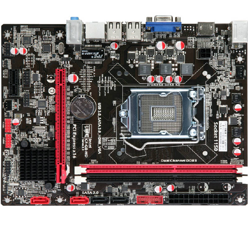 七彩虹(colorful)c.h81m v23全固態lga1150主板 vga hdmi