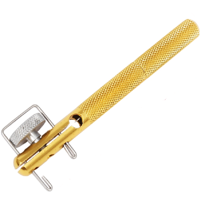 帆都金属手动两用型子线主线打结器 绑线器 垂钓用品 浅黄色