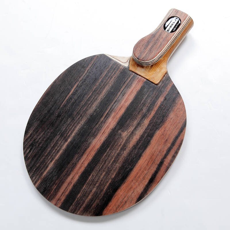 无机时代 红芳碳 黑檀面专业级超级乒乓球拍底板直拍横打(送精美拍套)