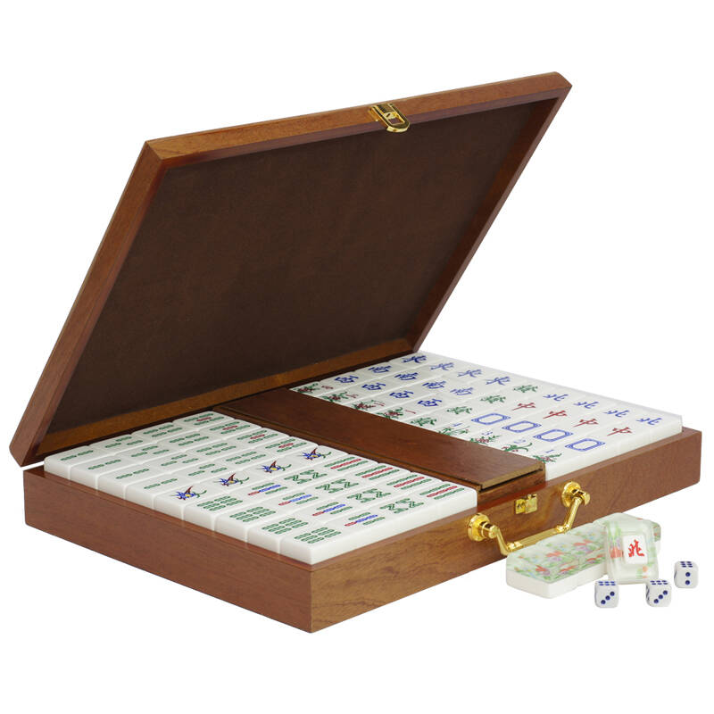 御圣 水晶亚克力家用大码麻将牌 37.5mm 小鸟图案