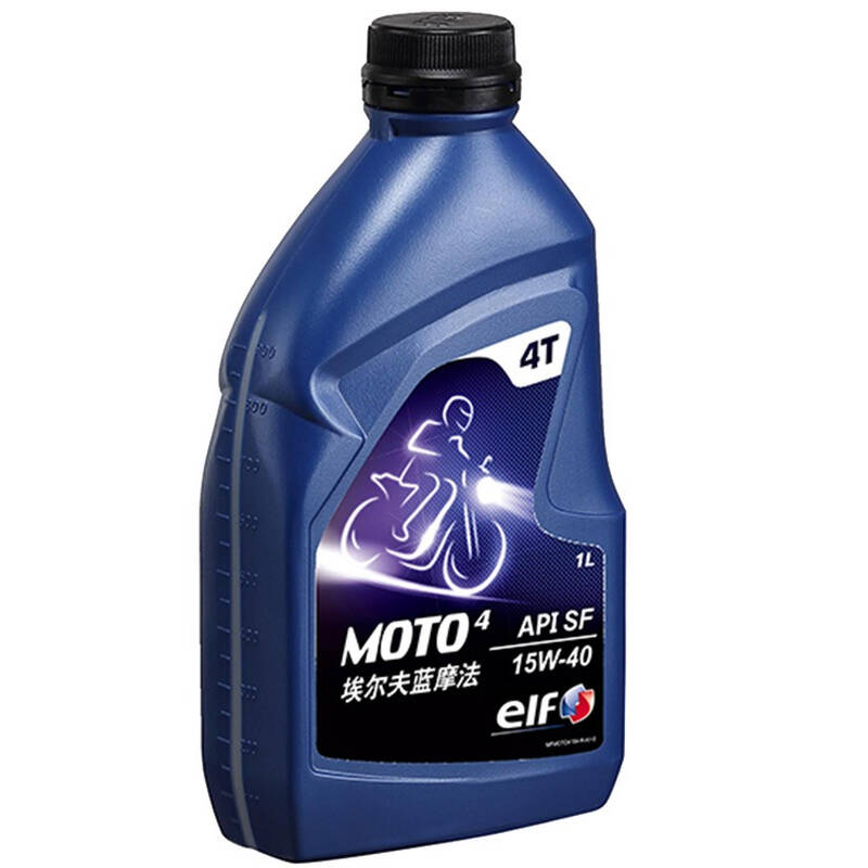 埃尔夫(elf)蓝摩法15w40 1l 摩托车机油4t sf