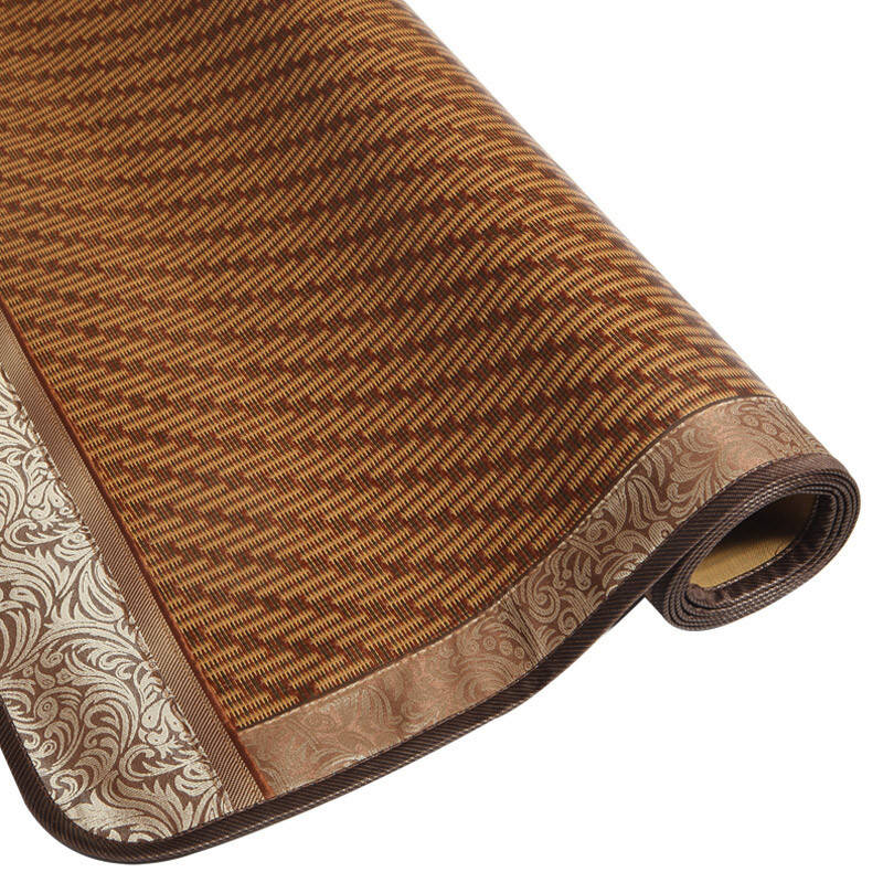 双枪夏凉双面经典古藤席草席三件套带枕套 xt2151 150*195 1.5米