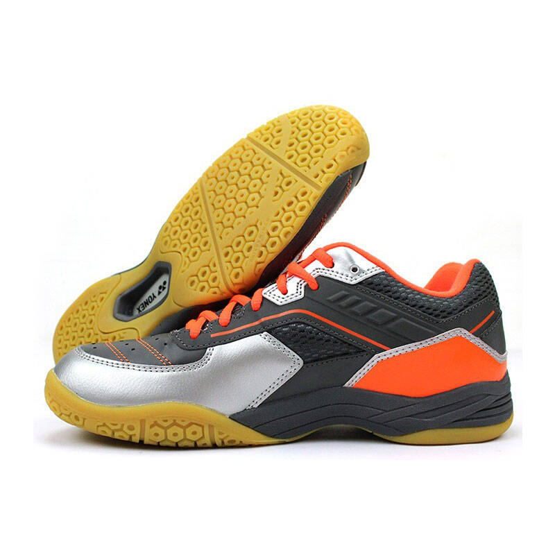 yonex/尤尼克斯 羽毛球鞋2014新款陶菲克战靴 shb-87r 深灰色 41