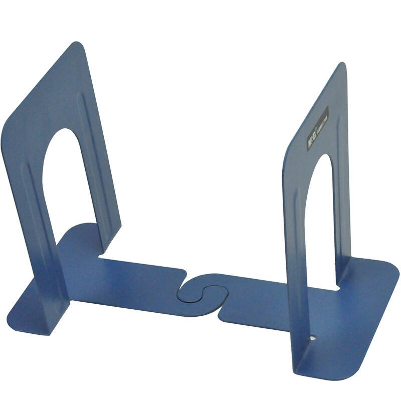 晨光(m&g)abs91706办公6寸金属铁书立2片/付蓝色