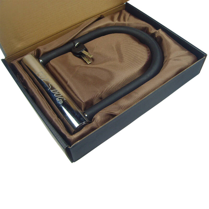 topdog狗王锁re2250k摩托车锁电动车锁防盗锁u型锁 2250双开