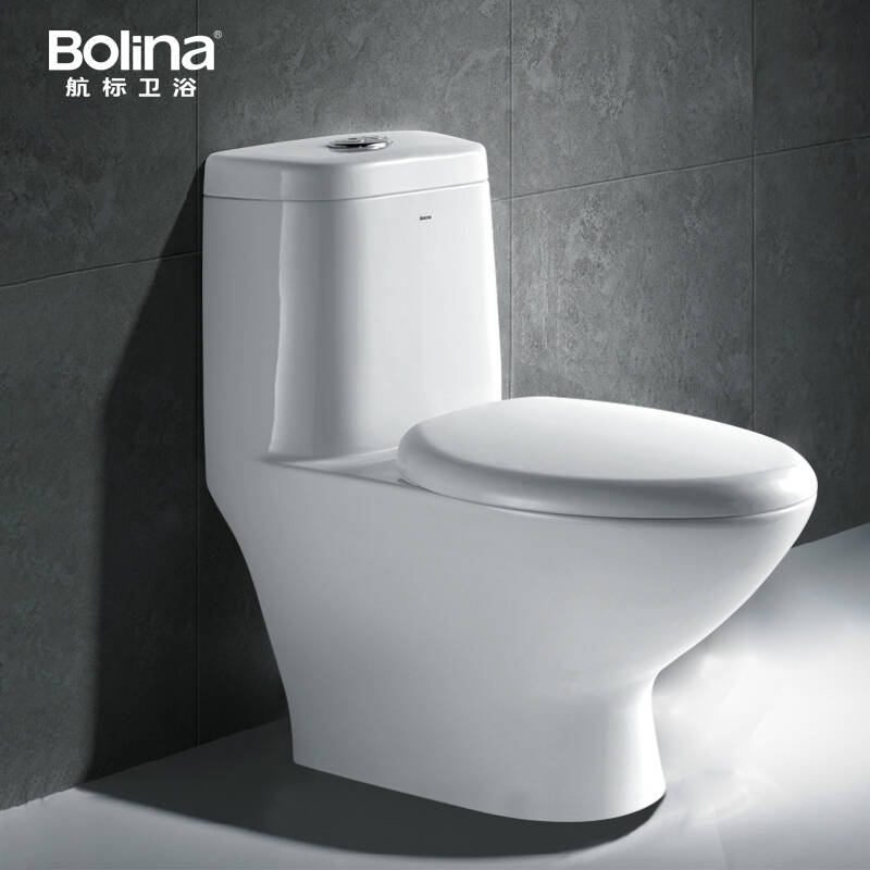 航标(bolina)w1221 马桶 坐便器 喷射虹吸式超节水超静音防臭缓降马桶