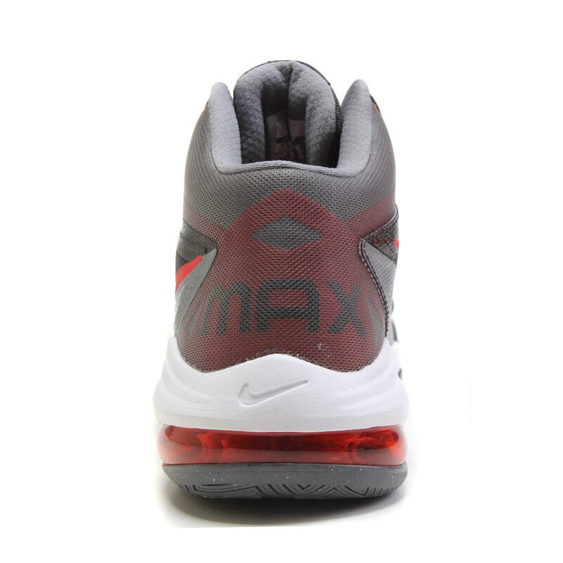 耐克nike 男鞋籃球鞋air max新款運動鞋減震高幫704920-006熱 冷灰