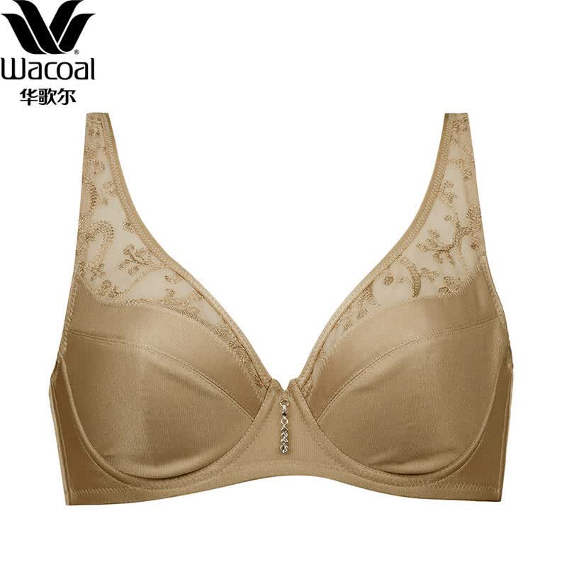 华歌尔内衣 轻薄半全杯文胸 稳定提托 经典款wb3622 肤色 85c