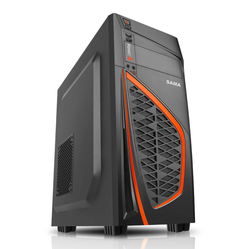 sama/先马 军功3 游戏台式电脑主机机箱 usb3.