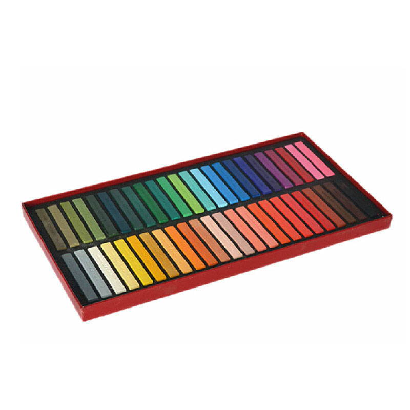 笔 台湾雄狮 软式粉彩 专业粉彩棒 色粉笔 色粉棒 粉彩条 套装 12色