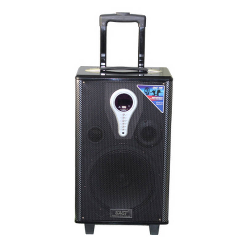 先科(sast)1507 10寸户外便携移动音响 大功率广场舞音箱 拉杆音箱