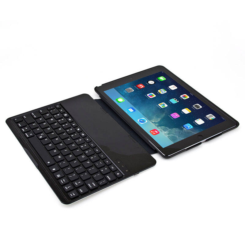 爱酷多(ikodoo) 苹果ipad mini 无线蓝牙键盘 mini2/3薄款保护套 黑色