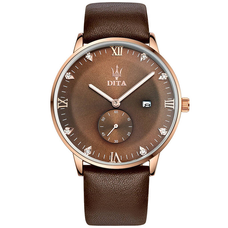 迪塔(dita)超凡系列 手表男士个性时尚石英表休闲商务皮带防水夜光男