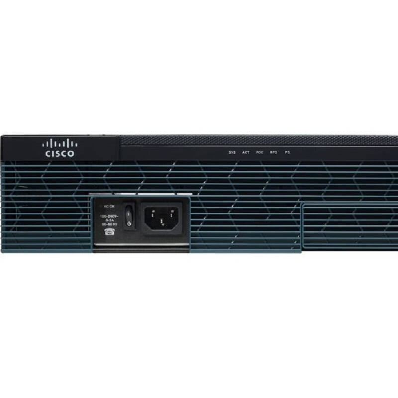 思科(cisco)cisco2901/k9 2端口千兆poe集成多業務路由器