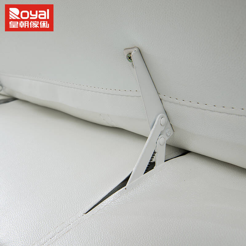 51.8米双人真皮软床棍棍米床 白色(右榻榻米) 1.8米床 2个床头柜