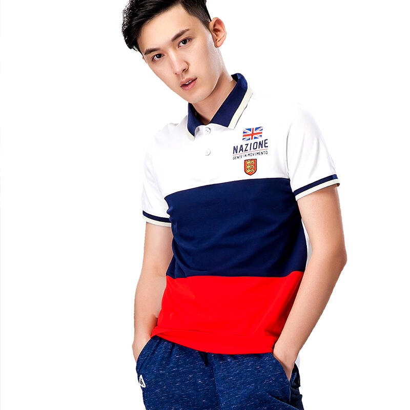 kappa背靠背男款短袖t恤翻领polo 2015春夏新品|k0512pd12包邮 白色