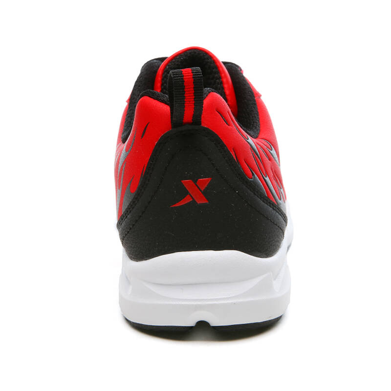 特步男鞋休闲鞋2015春夏新款烽火鞋男休闲板鞋运动鞋 红黑 45