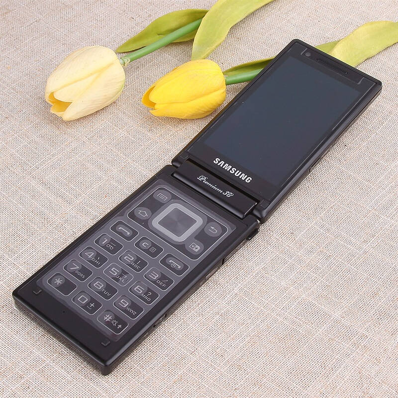 三星w999 黑色 电信3g手机 双卡双待双通