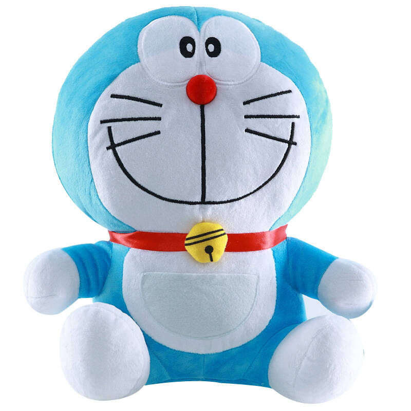 正版 哆啦a梦 叮当猫 机器猫公仔 毛绒玩具大号娃娃创意礼品送男女