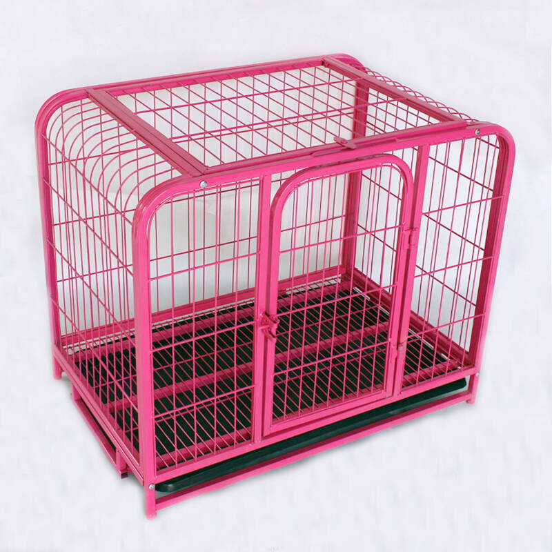 小宠 宠物方管笼萨摩金毛泰迪笼宠物围栏狗笼子加粗笼大中小型犬狗笼
