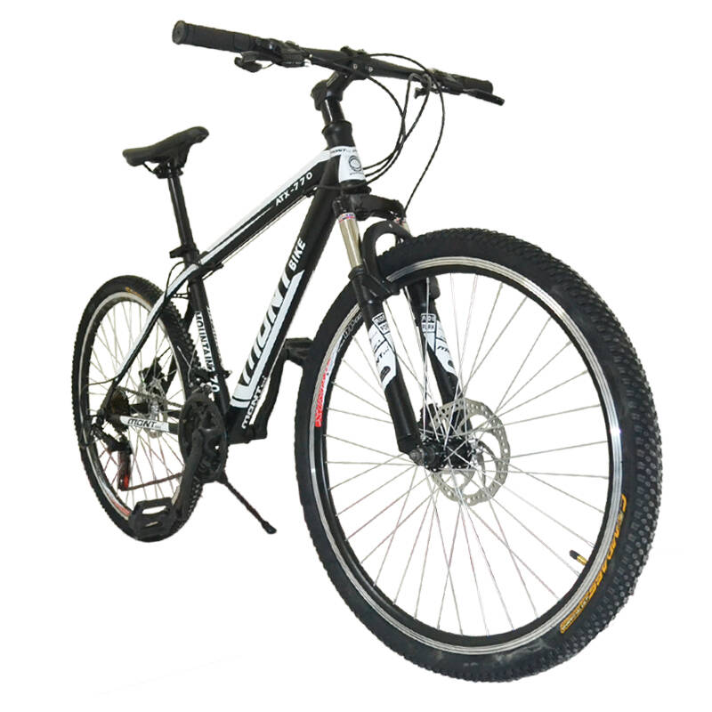 montbike 21速高碳钢双碟刹山地车 禧马诺变速器可锁死减震前叉 时尚