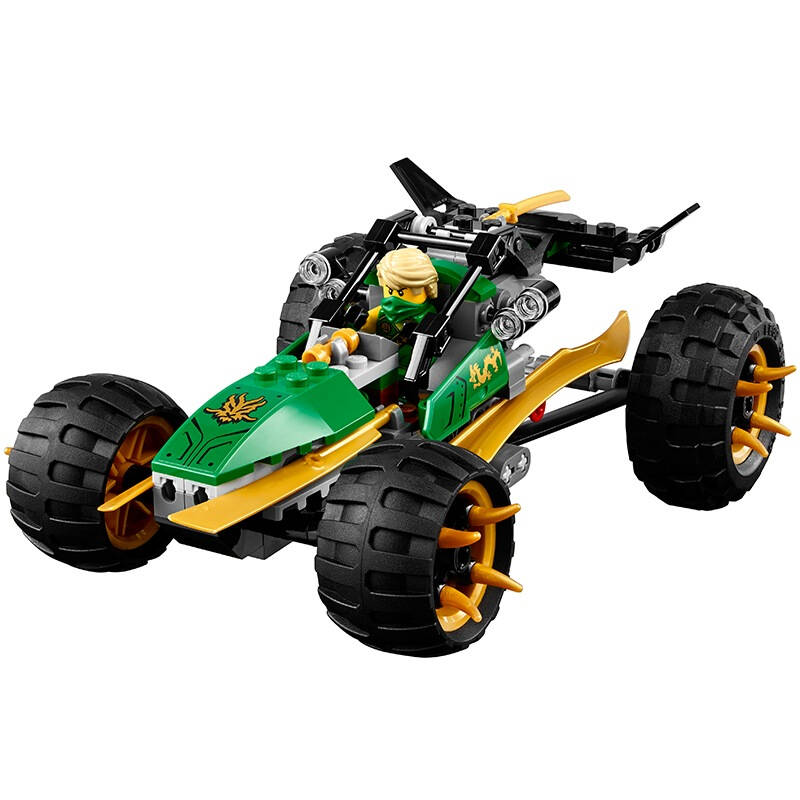 乐高(lego) ninjago 幻影忍者系列 丛林冲锋车 70755