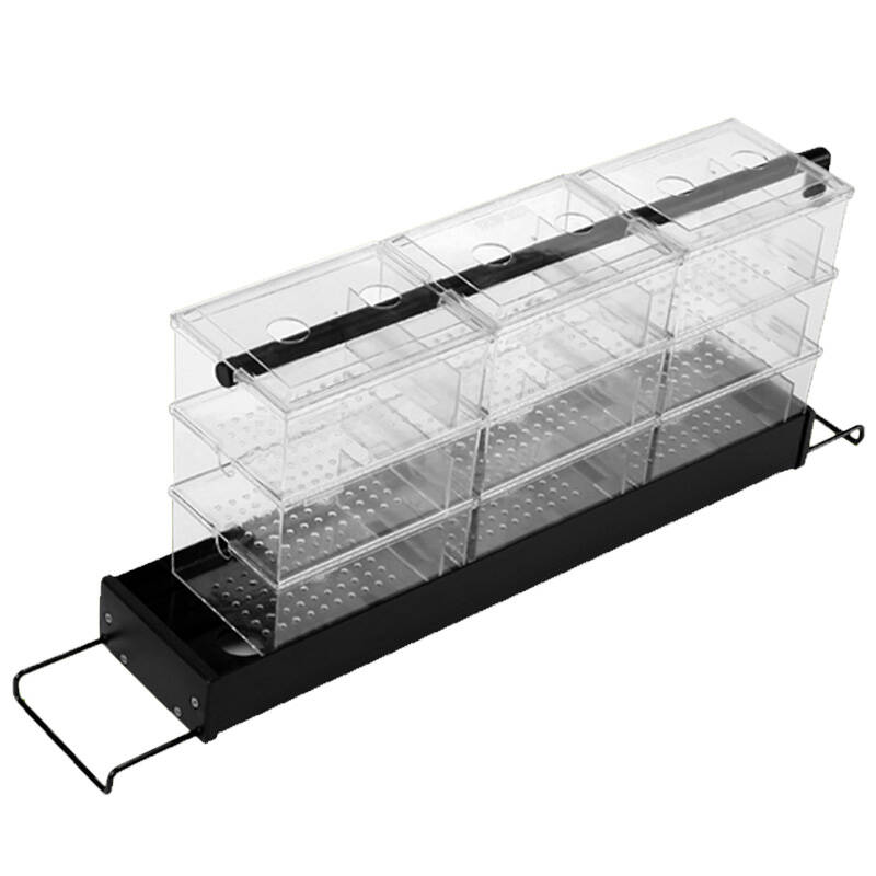 玩家宝贝鱼缸上部过滤盒水族箱顶部过滤滴流盒雨淋式生态滴流槽 底板