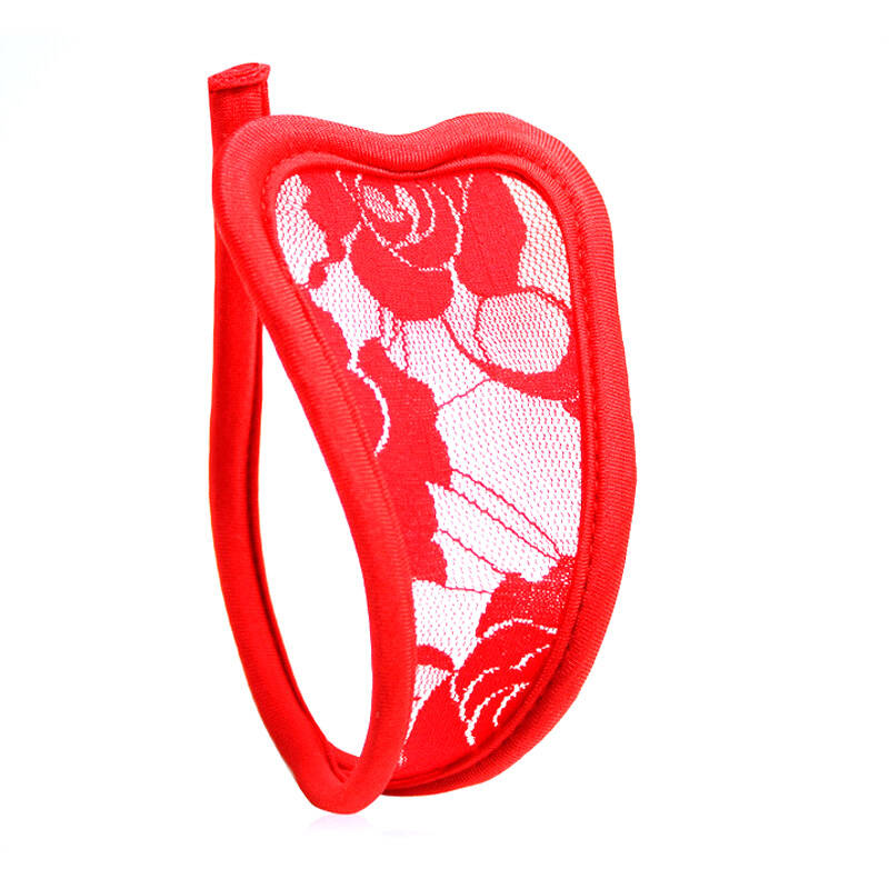 红色蕾丝c字裤 情趣c字裤 性感c字裤 麻辣妹子 情趣内衣 9101