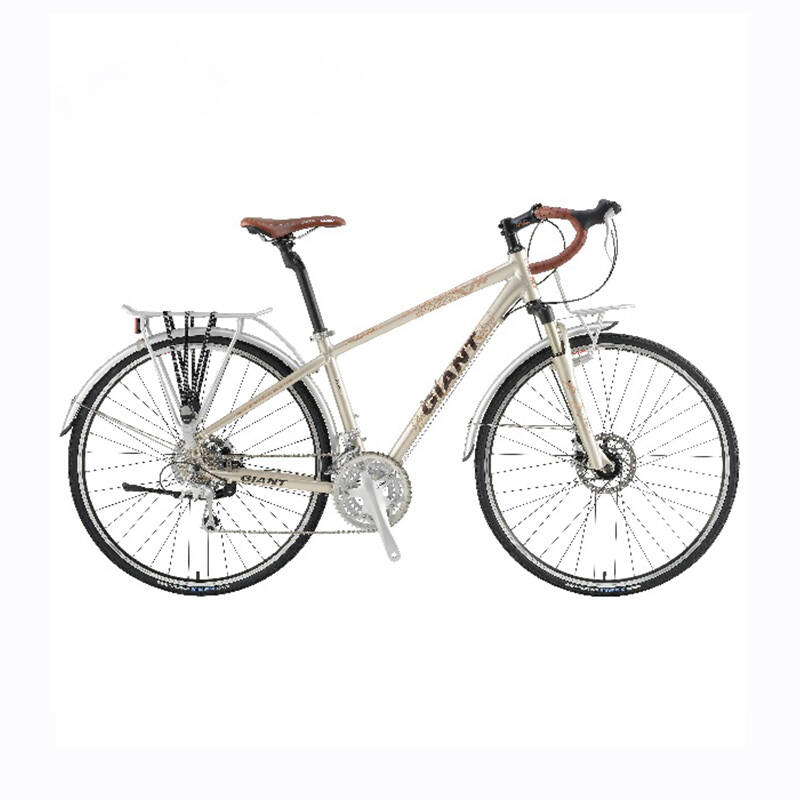 giant捷安特trooper帝柏pro 27速轻量铝合金公路旅行车 消光浅木色