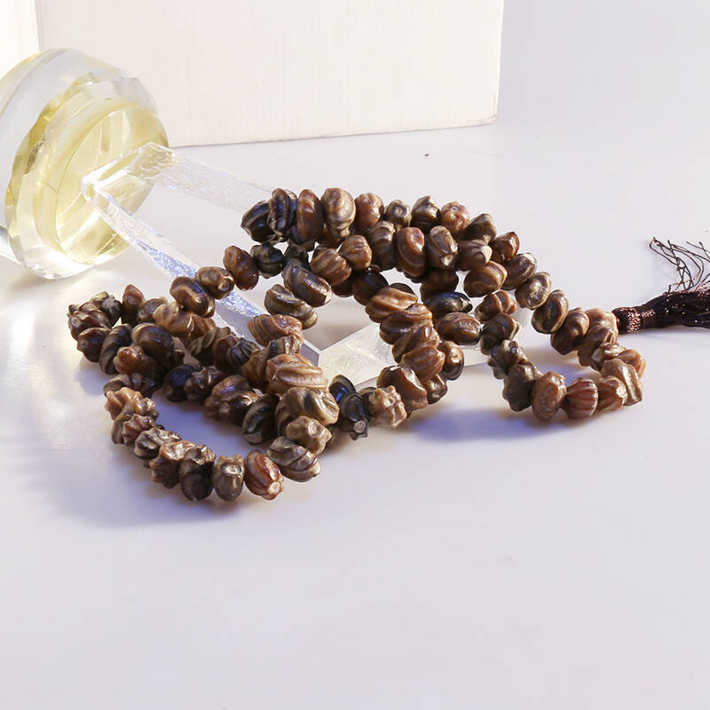 天然老籽珍稀龙骨菩提子108颗手串佛珠手链念珠骨质pt-c07