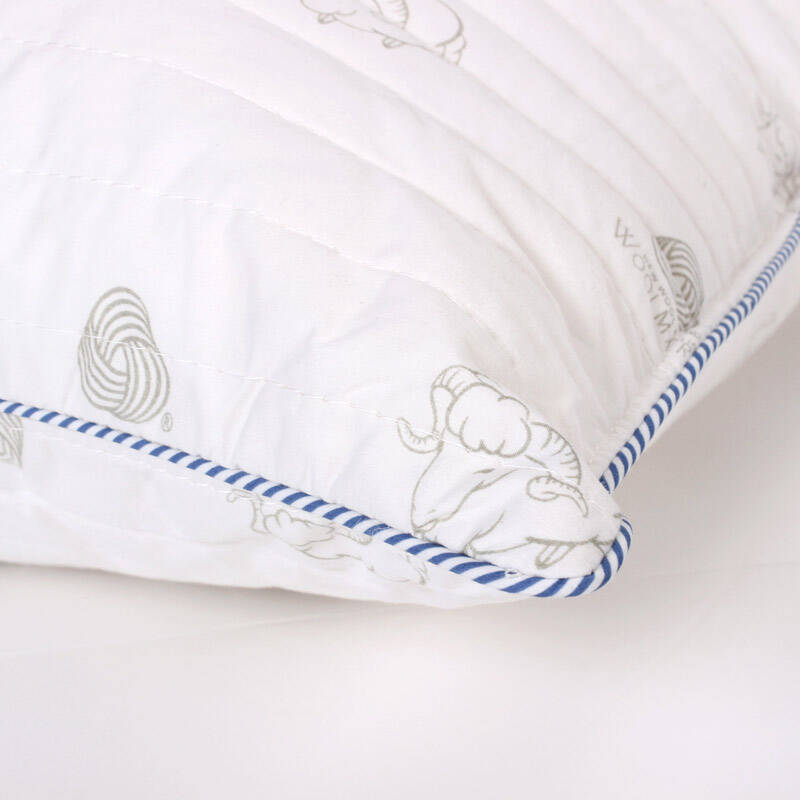 卡撒天娇(casablanca)45*70cm柔软舒适羊毛枕头 枕芯