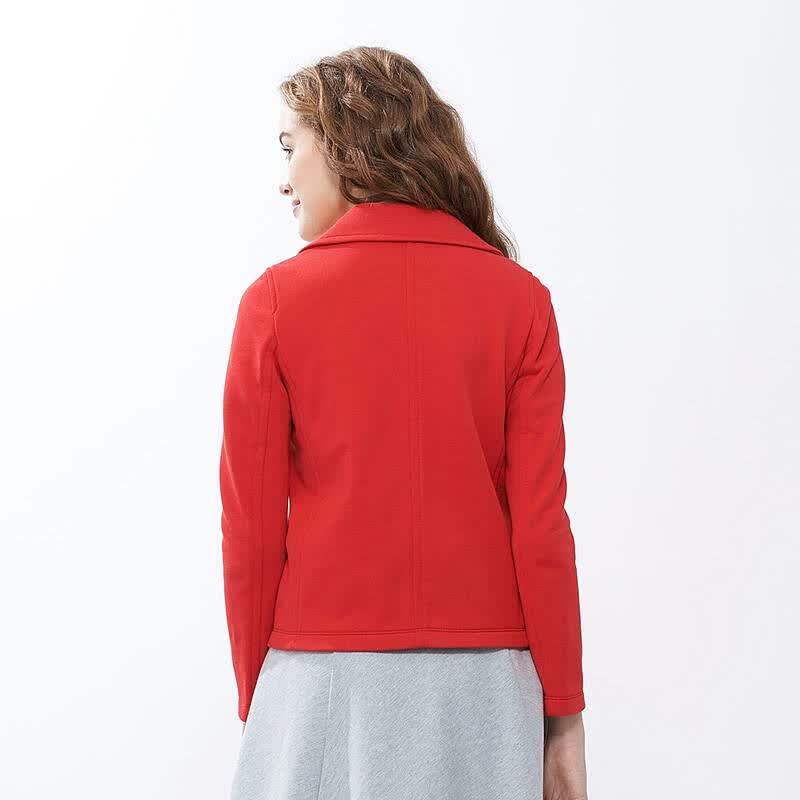 女装 针织双排扣茄克 138935 优衣库uniqlo 烟灰色 155/80a(s)
