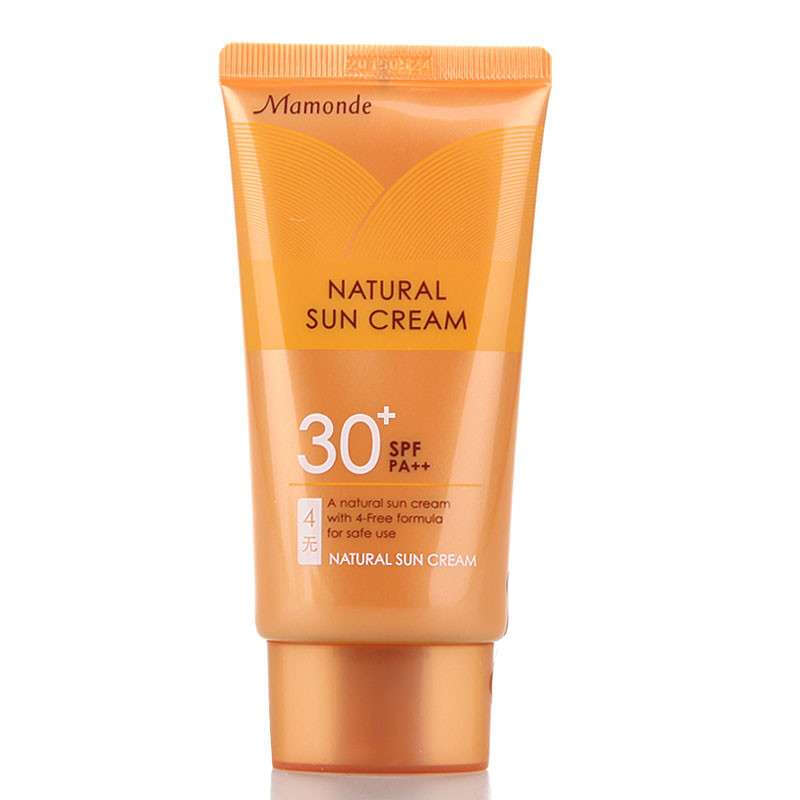 梦妆防晒霜mamonde 双重倍护防晒霜spf30 防水防汗 轻盈清爽 自然清爽