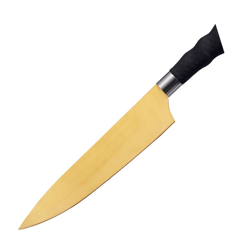 everrich 礼品盒套刀 不锈钢玫瑰金钛五件套 不粘纹厨房刀 渡钛五件套