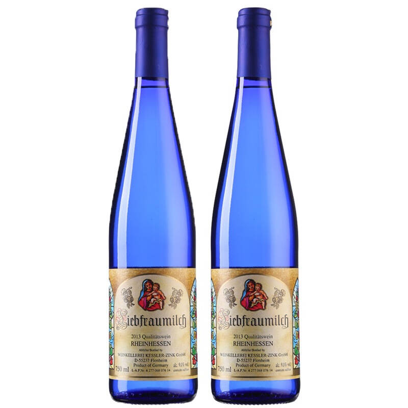 德国 凯斯勒圣母之乳甜白葡萄酒 750ml*2瓶 自营
