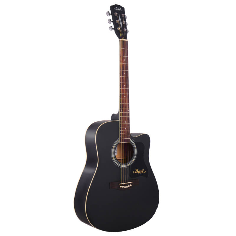 dart泰特初学者入门乐器民谣木吉他 ed16 41寸黑色