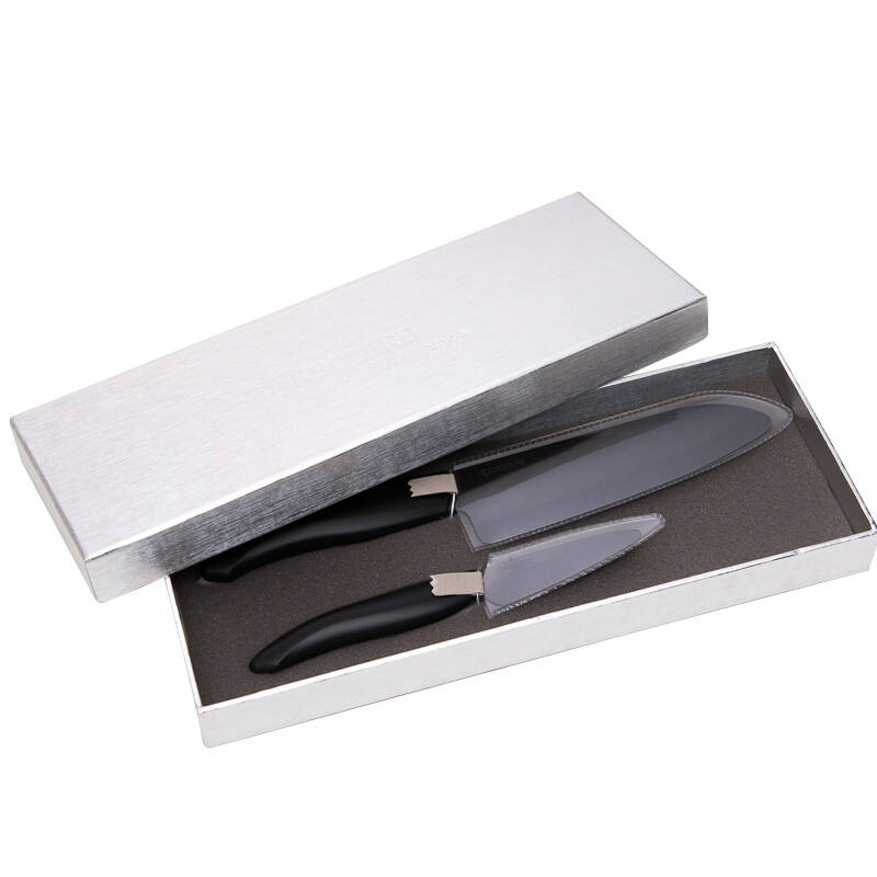京瓷kyocera精密陶瓷刀具2件礼盒套装fk-075bk160bk set