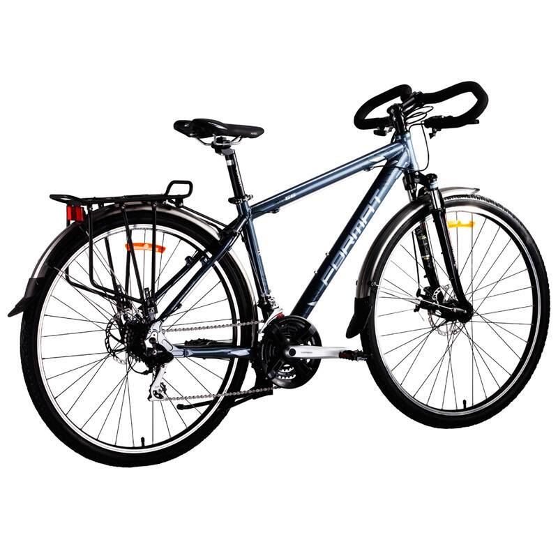 format福玛特山地自行车24速双碟刹铝合金加固车架蝴蝶把城市休闲越野