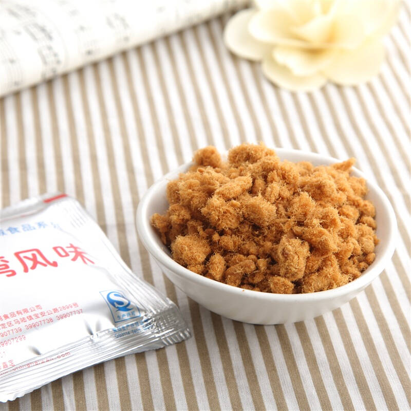 台湾风味肉松零食特产 小辣椒珍品肉松90g