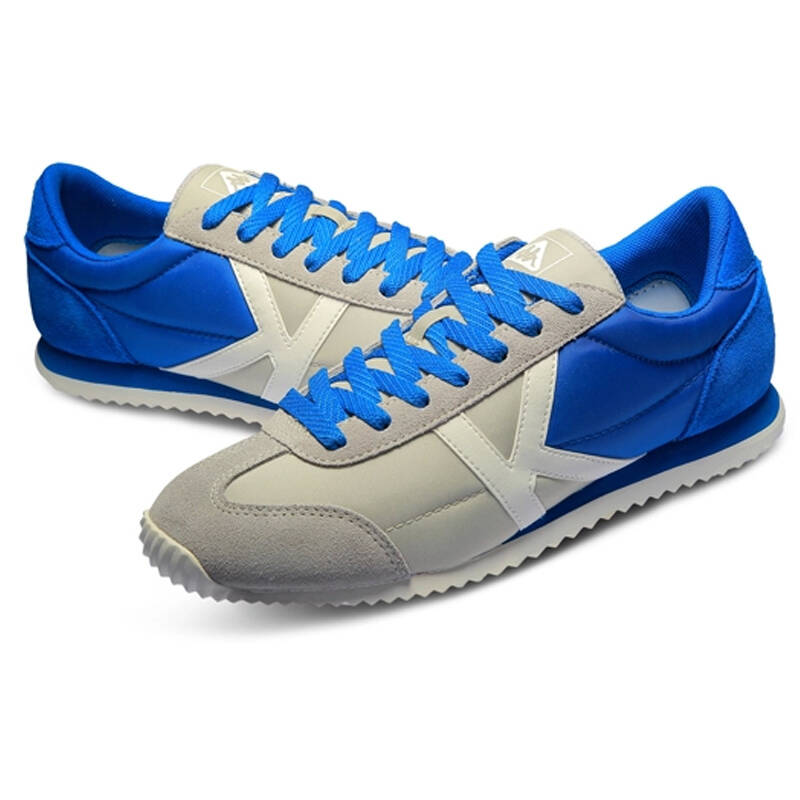 卡帕kappa背靠背 运动鞋2016夏季男女鞋情侣鞋复古织物透气跑步鞋k04